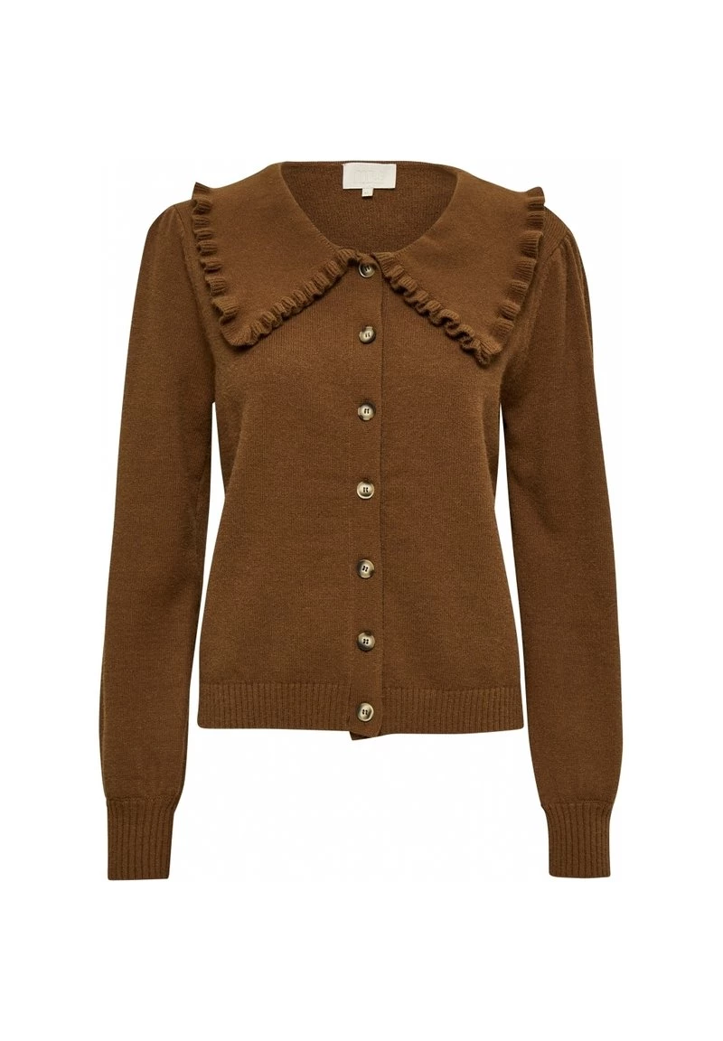 Minus Femme ELISA Gilet Rustic Brown Melange 7 Minus Femme ELISA Gilet Rustic Brown Melange – Image 5