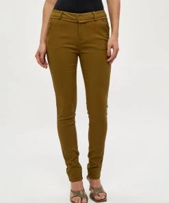 Minus Femme CARMA Pantalon Classique Olive