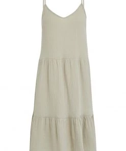 Minus MAVINA Robe De Jour Sand Femme -SOLDES D'ÉTÉ - Minus Fashion 3dacaa472eb140f1933ed69b170c6339