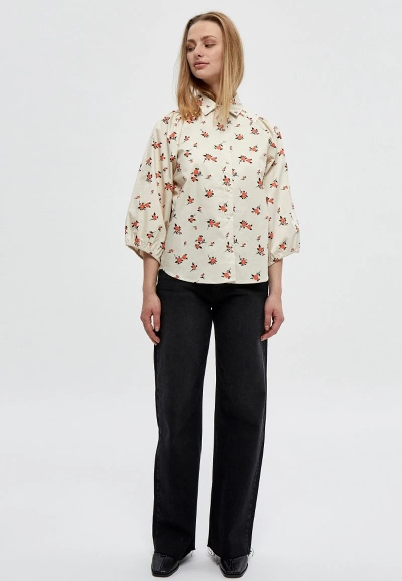 Minus Femme JENA Chemisier Broken White Flower Print 4 Minus Femme JENA Chemisier Broken White Flower Print – Image 2