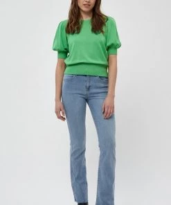 Minus Femme LIVA T Shirt Basique Apple Green -SOLDES D'ÉTÉ - Minus Fashion 3dc56621ab0c414f847e15a7507ae955