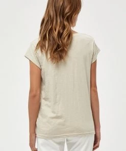 Minus Femme LETI T Shirt Basique Feather Gray -SOLDES D'ÉTÉ - Minus Fashion 4061a04e25674b8f95714b31502600da