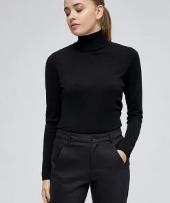 Minus LANA Pullover Black Femme -SOLDES D'ÉTÉ - Minus Fashion 40bbaa8164ea47818ceffa65b2bc3298
