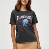 Minus Femme T Shirt Imprimé Black 1 Minus Femme T Shirt Imprimé Black -SOLDES D'ÉTÉ - Minus Fashion 4142ff7a90db41d6b392057a79f0051b