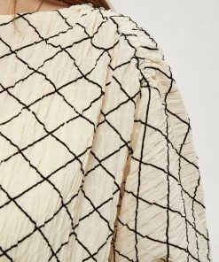 Minus Femme SHEA Robe De Jour Black Square Print -SOLDES D'ÉTÉ - Minus Fashion 43474ff03876437ead4ee179fe8baccd