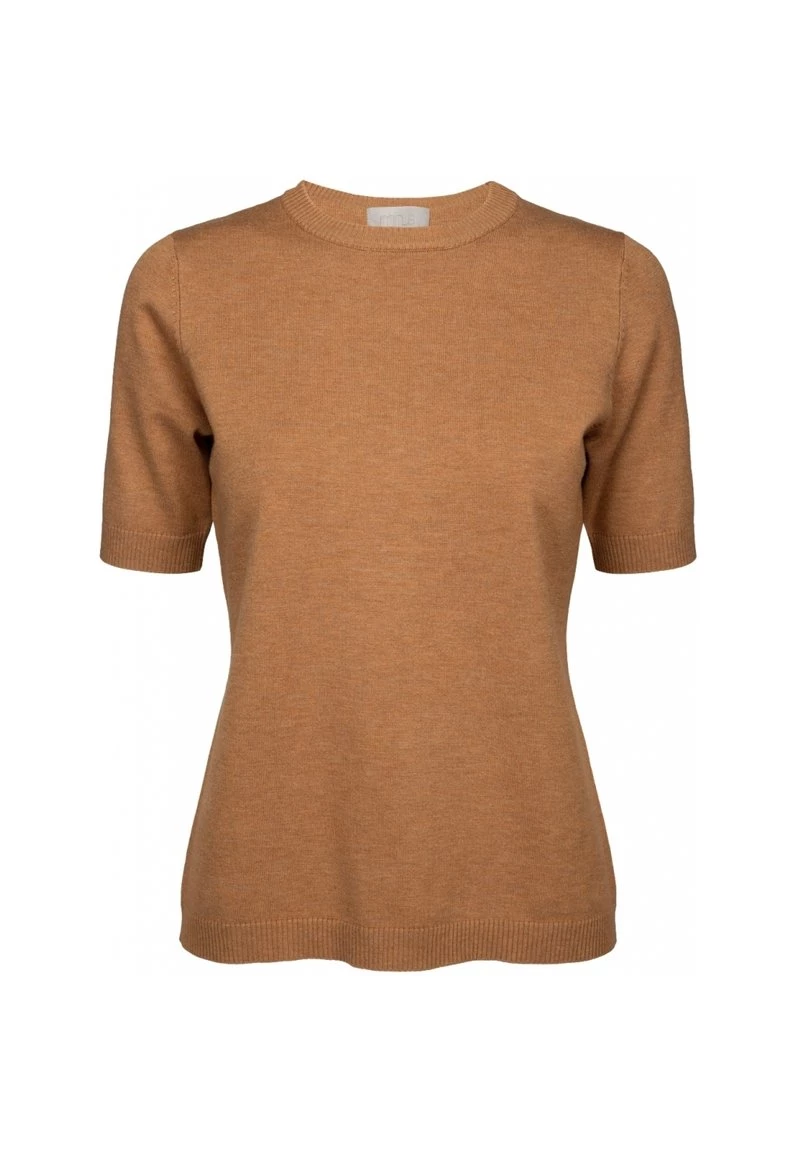 Minus Femme PAMELA T Shirt Basique Almond Melange 7 Minus Femme PAMELA T Shirt Basique Almond Melange – Image 5