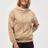 Minus SALLY Sweat à Capuche Sand Femme -SOLDES D'ÉTÉ - Minus Fashion 45410bba5c144426babd9aad4d79d33a