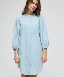 Minus Femme MILTA Robe Chemise Powder Blue