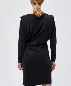 Minus MALINA Robe Fourreau Black Femme -SOLDES D'ÉTÉ - Minus Fashion 458c2d6af62a46e09401dfb81ca90fad