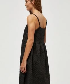 Minus LUVA Robe De Jour Black Femme -SOLDES D'ÉTÉ - Minus Fashion 46f035aa7d36413faa178f2f06fdf6ab