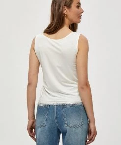 Minus Femme ASA Débardeur White -SOLDES D'ÉTÉ - Minus Fashion 4702435c40054c32adbc0253c8735757