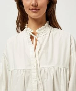 Minus NALIA Blouse White Femme 10 Minus NALIA Blouse White Femme -SOLDES D'ÉTÉ - Minus Fashion 477d6ccc49774182b6f9c3a86e84358d