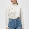 Minus Blouse Off White Femme -SOLDES D'ÉTÉ - Minus Fashion 48543d387d8c41c2af50c100e399eb73