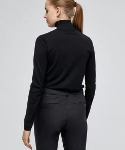 Minus LANA Pullover Black Femme -SOLDES D'ÉTÉ - Minus Fashion 4874172e7ae5481f8dfa4dbcd38540cc