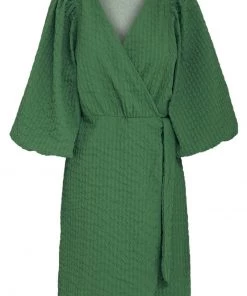 Minus JEANE Robe De Jour Apple Green Femme -SOLDES D'ÉTÉ - Minus Fashion 49efe15da8b4432986e78113ea919a56