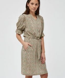 Minus Femme MINA Robe De Jour Matcha Flower Print