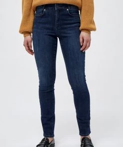 Minus Femme Jeans Skinny Dark Denim