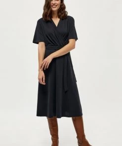 Minus KRISTINE Robe En Jersey Black Femme