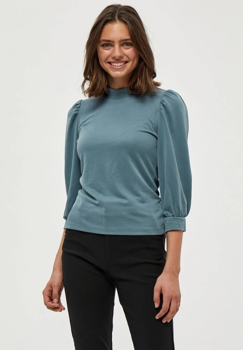 Minus Femme HELENE T Shirt à Manches Longues Blue Zen 3 Minus Femme HELENE T Shirt à Manches Longues Blue Zen