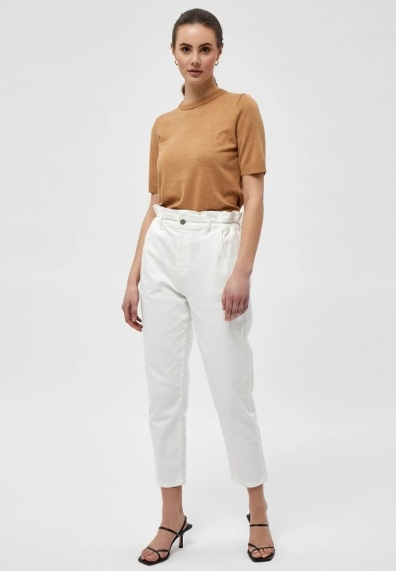 Minus Femme PAMELA T Shirt Basique Almond Melange 4 Minus Femme PAMELA T Shirt Basique Almond Melange – Image 2