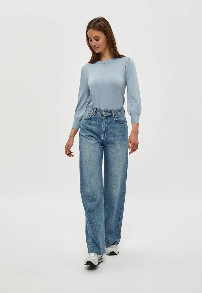 Minus Femme MERSIN Pullover Dusty Blue Melange 4 Minus Femme MERSIN Pullover Dusty Blue Melange – Image 2