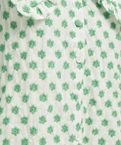 Minus Femme Blouse Green Embroidery 13 Minus Femme Blouse Green Embroidery -SOLDES D'ÉTÉ - Minus Fashion 529be715a7364990819216ea9923b55a