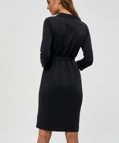 Minus KIMIA Robe Fourreau Black Femme -SOLDES D'ÉTÉ - Minus Fashion 5416d971dd8346328a8c6bd5d987ab5e