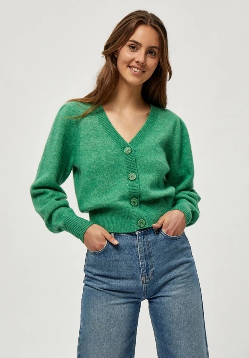 Minus DITA Gilet Apple Green Melange Femme 3 Minus DITA Gilet Apple Green Melange Femme