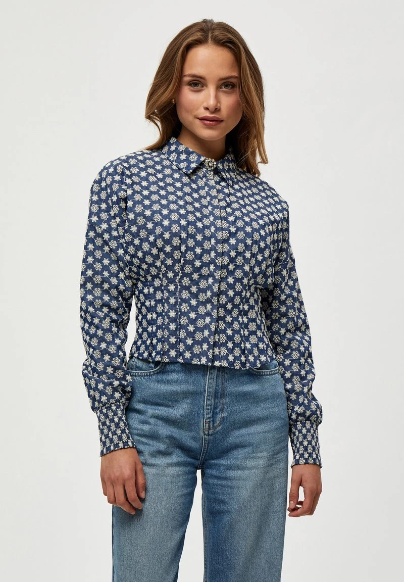 Minus ARONA SHIRT Chemisier Dark Denim Femme 3 Minus ARONA SHIRT Chemisier Dark Denim Femme