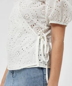 Minus Femme IDALIA Blouse Cloud Dancer -SOLDES D'ÉTÉ - Minus Fashion 56eecbbe75c04c83838b12f1e9628800