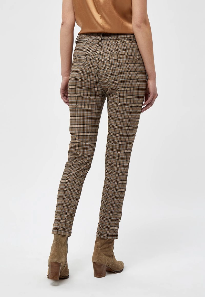 Minus Femme Chino Misty Blue Checked 5 Minus Femme Chino Misty Blue Checked – Image 3