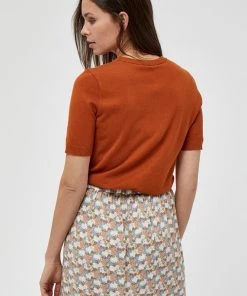 Minus Femme PAMELA T Shirt Basique Burned Hazel 9 Minus Femme PAMELA T Shirt Basique Burned Hazel -SOLDES D'ÉTÉ - Minus Fashion 59edb2671c824993888f6efb6fb66a78