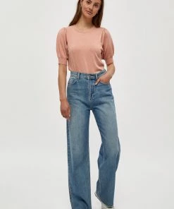 Minus LIVA T Shirt Basique Powder Rose Melange Femme 7 Minus LIVA T Shirt Basique Powder Rose Melange Femme -SOLDES D'ÉTÉ - Minus Fashion 5aacc53627fd467b9e1cc252cfb64a74