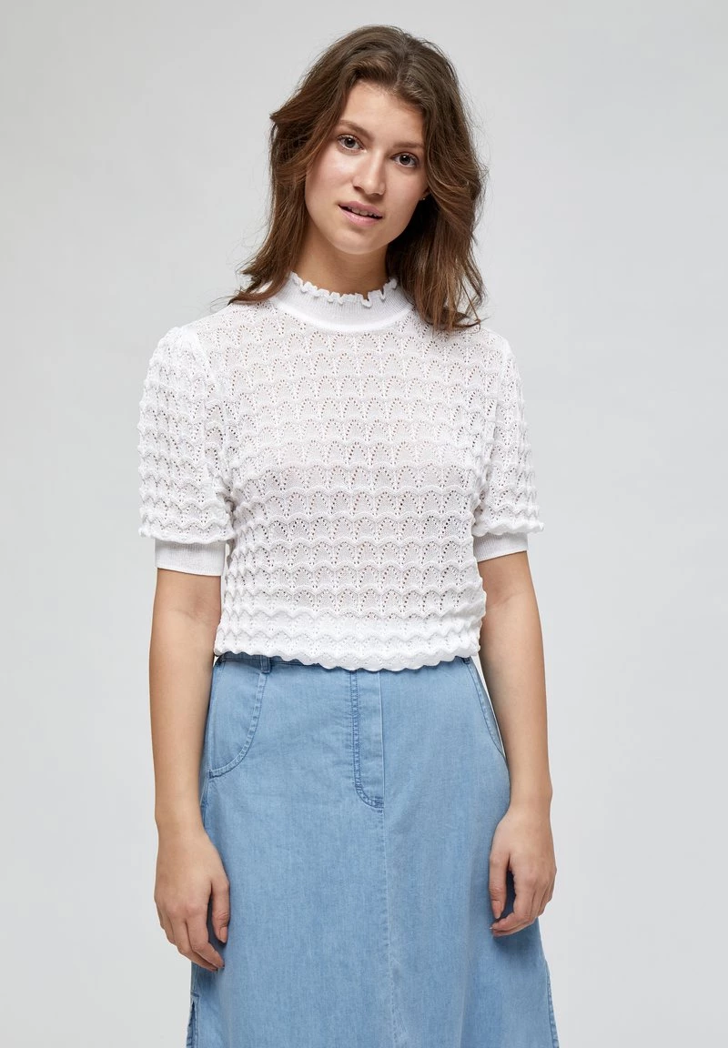 Minus BECCA TEE T Shirt Imprimé Cloud Dancer Femme 3 Minus BECCA TEE T Shirt Imprimé Cloud Dancer Femme