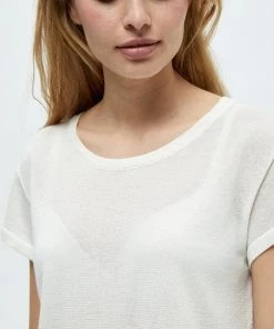 Minus CARLINA T Shirt Basique Off White Femme 10 Minus CARLINA T Shirt Basique Off White Femme -SOLDES D'ÉTÉ - Minus Fashion 5b2d194861034ebd9625aa347fea75e4