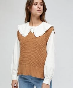 Minus Femme Débardeur Almond