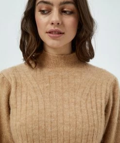 Minus Femme Pullover Warm Sand Melange -SOLDES D'ÉTÉ - Minus Fashion 5c7b60f85b244f289b4a2d4e74a53cce