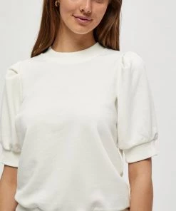 Minus Femme MIKA T Shirt Basique Broken White -SOLDES D'ÉTÉ - Minus Fashion 5e1a42c18752498d8ccff8c2c5fe6469