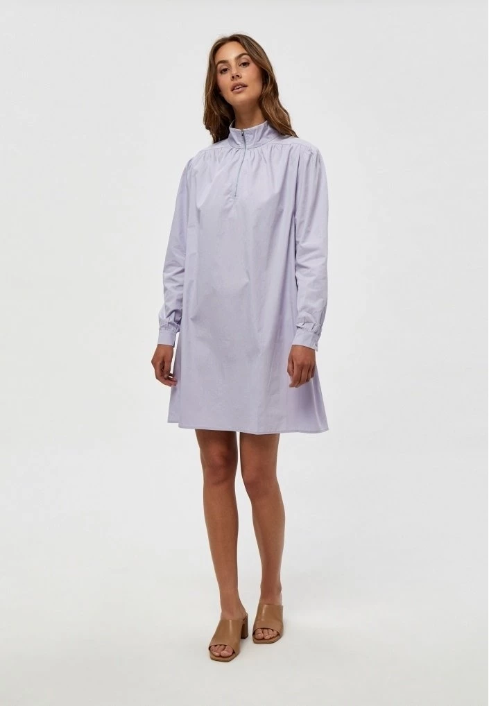 Minus MERIA Robe Chemise Cosmic Lavender Femme 4 Minus MERIA Robe Chemise Cosmic Lavender Femme – Image 2
