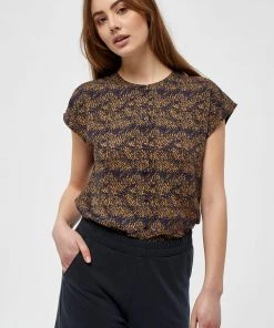 Minus Blouse Burned Hazel Dot Print Femme