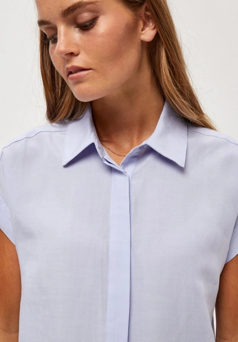 Minus Chemisier Ibiza Blue Femme 6 Minus Chemisier Ibiza Blue Femme – Image 4