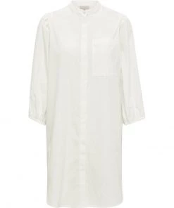 Minus MILTA Robe Chemise Cloud Dancer Femme -SOLDES D'ÉTÉ - Minus Fashion 601ce9b7453e4acb981ee0582b9560d1