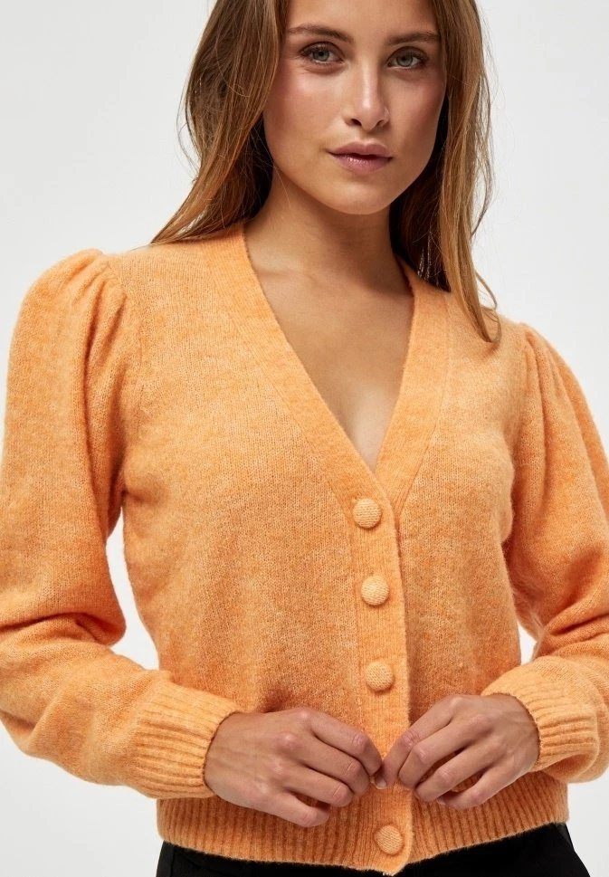 Minus Femme Gilet Apricot Tan Melange 6 Minus Femme Gilet Apricot Tan Melange – Image 4