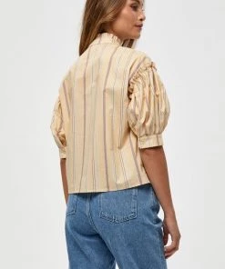 Minus Femme Chemisier Yellow Straw Stripes 8 Minus Femme Chemisier Yellow Straw Stripes -SOLDES D'ÉTÉ - Minus Fashion 61bbadcd531d49bea525dcc1fcac1789