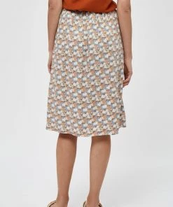 Minus Femme SILJE Jupe Trapèze Flower Paint Print -SOLDES D'ÉTÉ - Minus Fashion 61e53b2dba33427a8033191becc0eb36