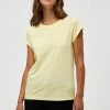 Minus Femme LETI T Shirt Basique Lemon Merengue -SOLDES D'ÉTÉ - Minus Fashion 6256b4e885ca417880d7f7ac242432c6