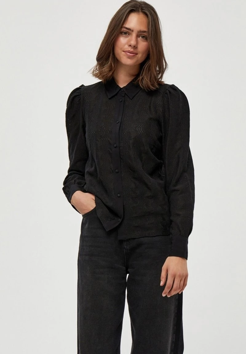 Minus MASIA Chemisier Black Femme 3 Minus MASIA Chemisier Black Femme
