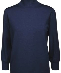 Minus Femme Pullover Black Iris Solid 11 Minus Femme Pullover Black Iris Solid -SOLDES D'ÉTÉ - Minus Fashion 64c3556968924aa6a095cfc357593255