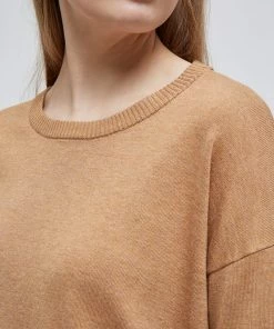Minus ELNE Pullover Almond Melange Femme 10 Minus ELNE Pullover Almond Melange Femme -SOLDES D'ÉTÉ - Minus Fashion 6578693df4aa4a938d32f85073449159