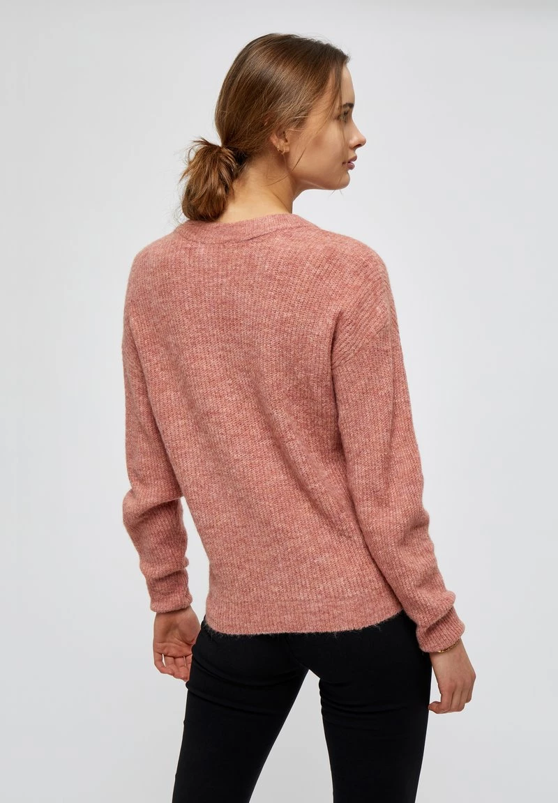 Minus Pullover Red Rust Melange Femme 5 Minus Pullover Red Rust Melange Femme – Image 3